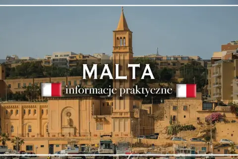 Malta: malta waluta i praktyczne informacje. Widok na port z łodziami i zabytkową architekturą.