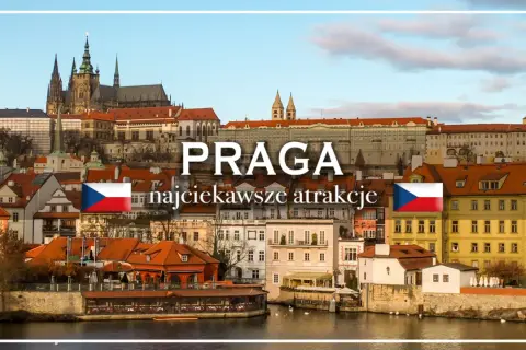 Praga: najciekawsze atrakcje dla dorosłych. Widok na zamek i malownicze kamienice nad Wełtawą.