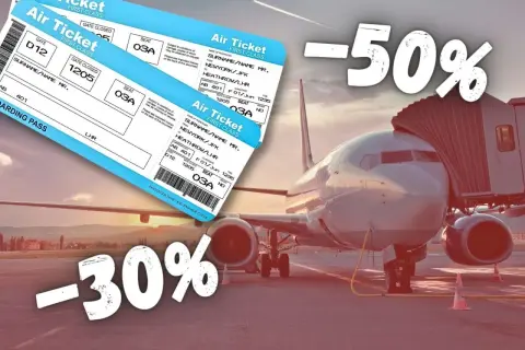 Tanie loty w lutym! Samolot gotowy do startu, a bilety z rabatem -30% i -50%.