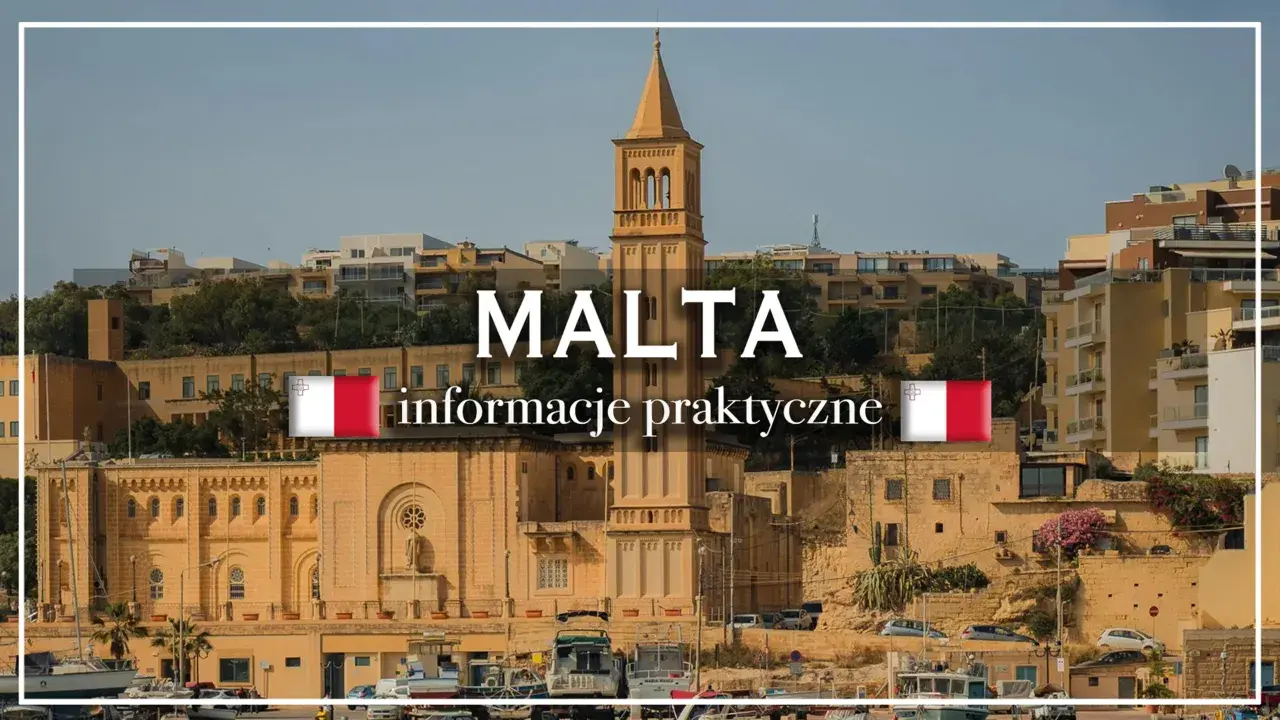 Malta: malta waluta i praktyczne informacje. Widok na port z łodziami i zabytkową architekturą.