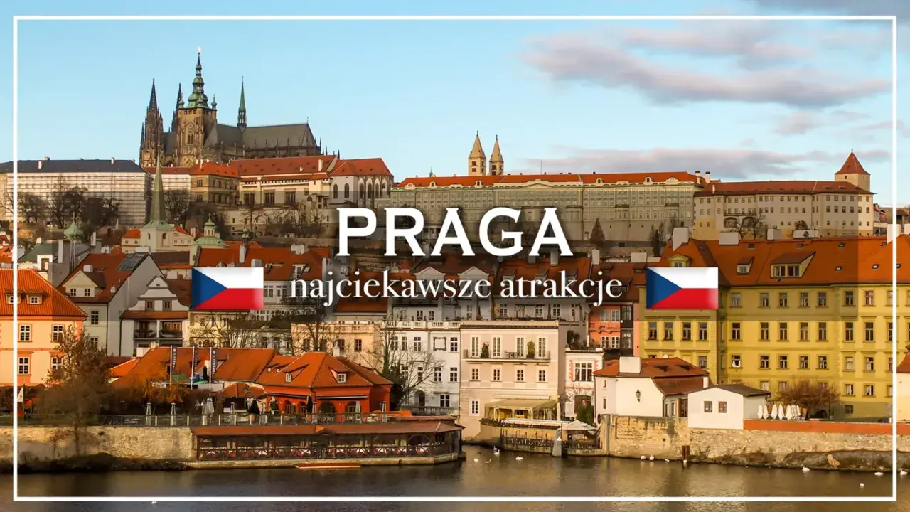 Praga: najciekawsze atrakcje dla dorosłych. Widok na zamek i malownicze kamienice nad Wełtawą.