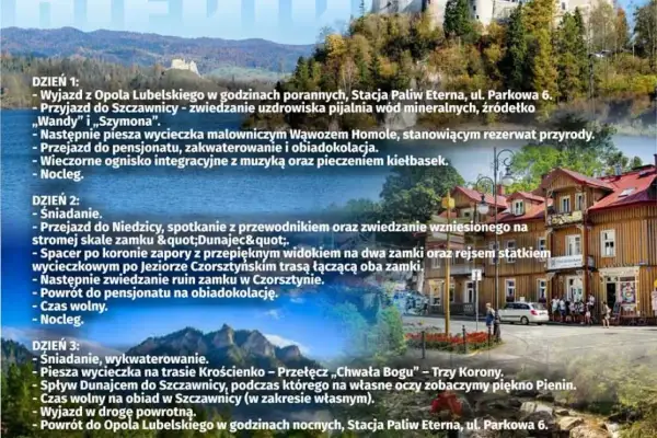 Malownicze okolice Szczawnicy: zamki, wąwozy, spływ Dunajcem i pijalnie wód. Atrakcje Pienin czekają!