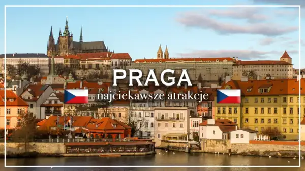 Praga: najciekawsze atrakcje dla dorosłych. Widok na zamek i malownicze kamienice nad Wełtawą.